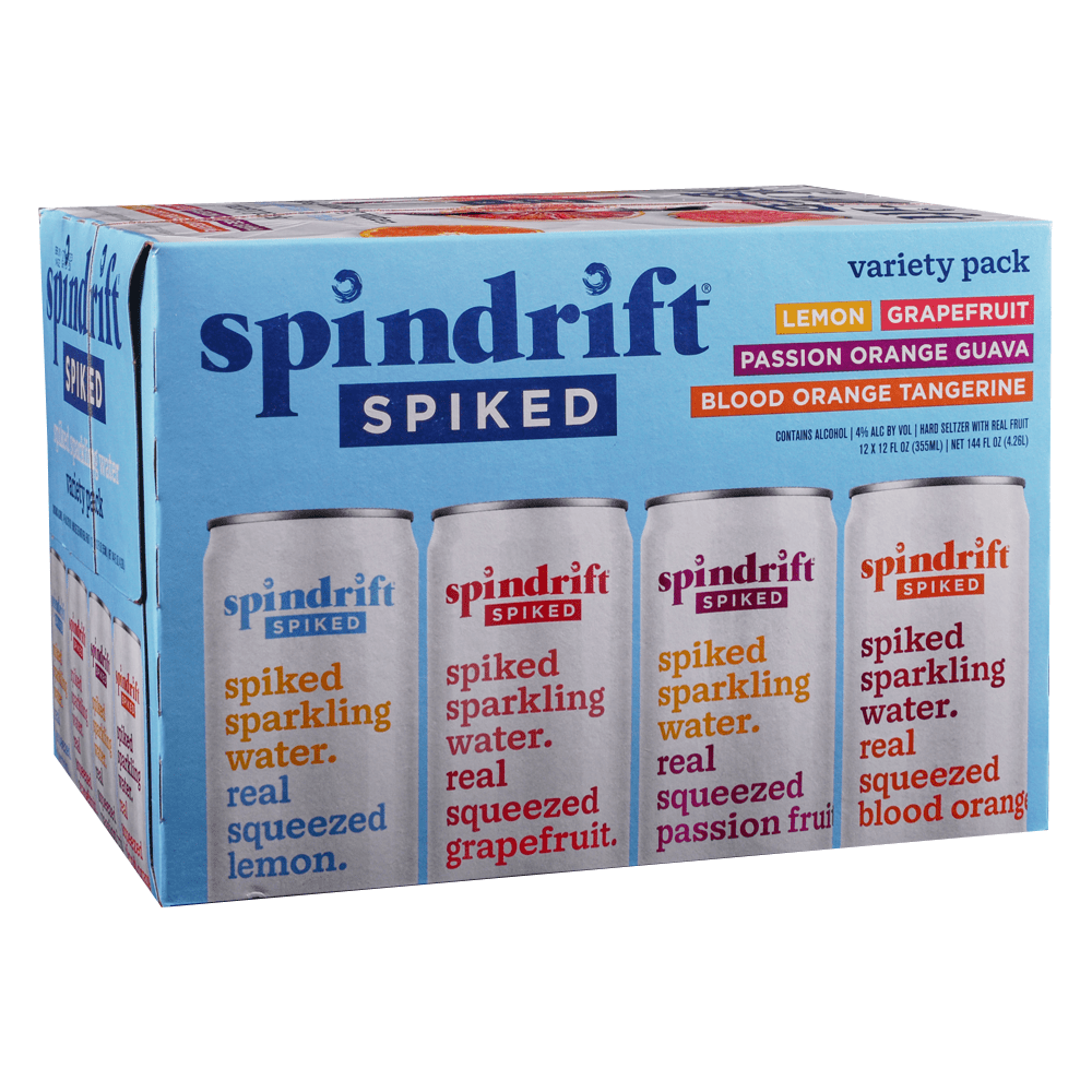 Spindrift Staycation Seltzer Variety (12-pack) 12x355ml