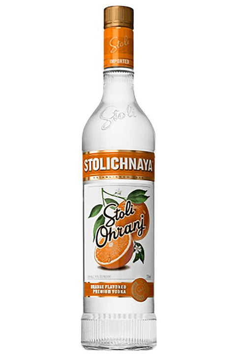 Stoli Stolichnaya Orange Flavored Vodka 750 ml