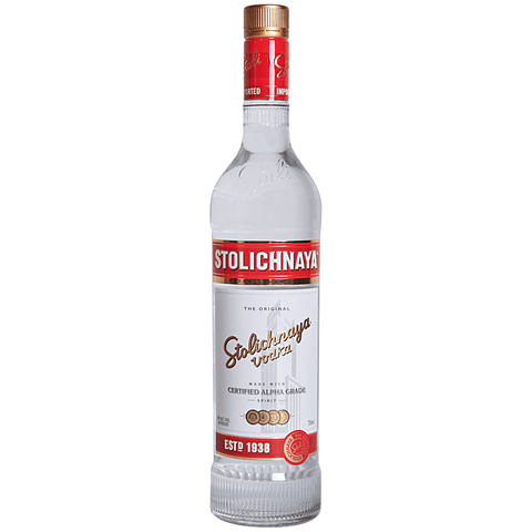 Stolichnaya Vodka 750ml