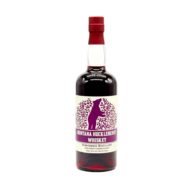 Stonehouse Distillery Montana Huckleberry Whiskey 750ml bottle