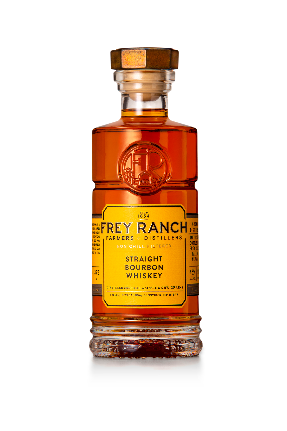 Frey Ranch Farmers + Distillers Frey Ranch Straight Bourbon Whiskey (Batch #6) 375 ml