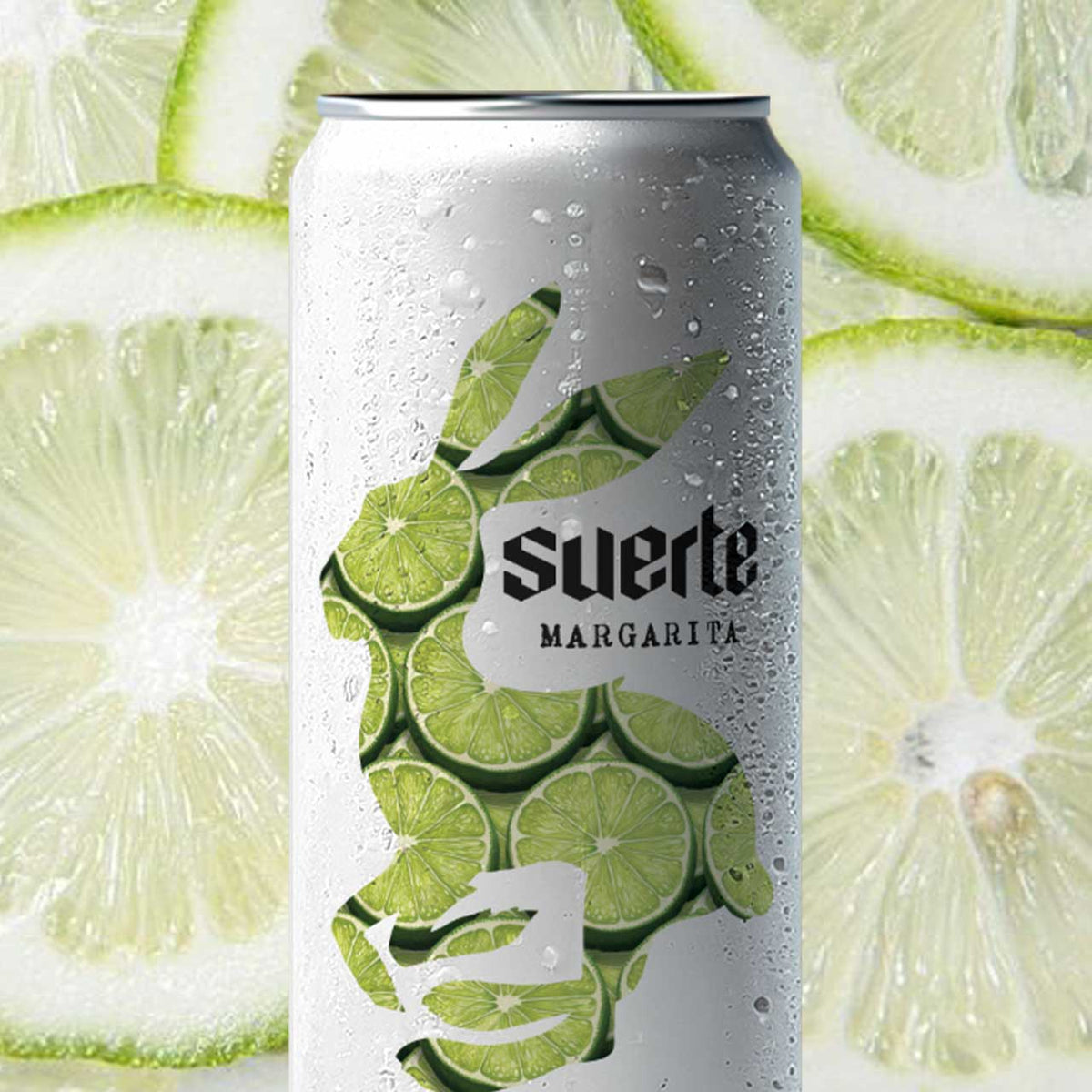 Suerte Tequila Margarita 4 Pack 355ml bottle