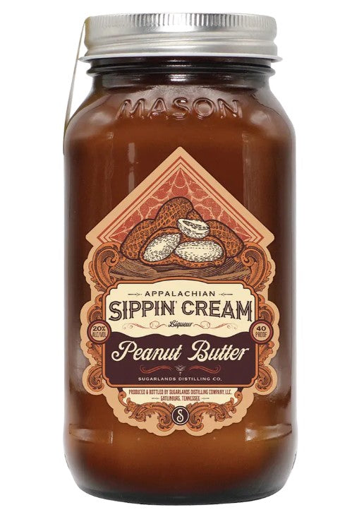 Sugarlands Distilling Company Peanut Butter Sippin' Cream 750ml