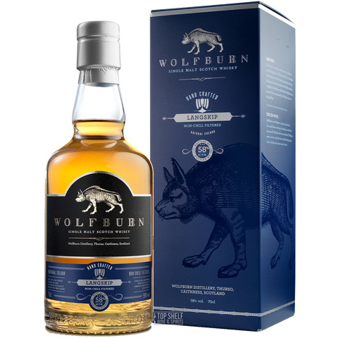 Wolfburn Langskip Single Malt Scotch 750ml bottle