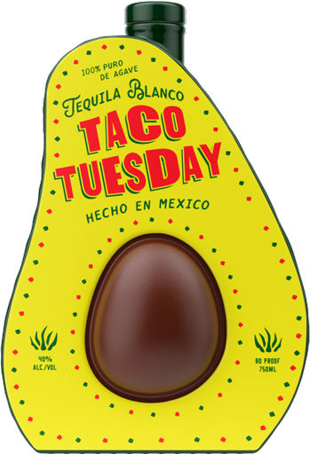 Taco Tuesday Avocado Tequila edition 750 ml