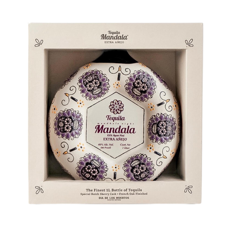 Mandala Día de los Muertos 2026 Extra Añejo Tequila 1 L
