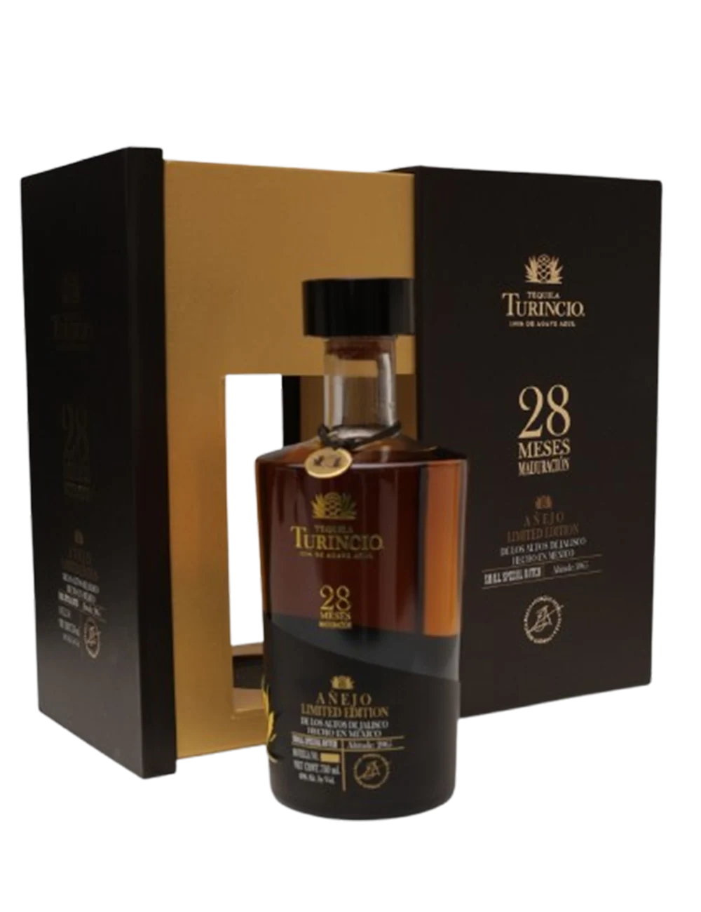 Tequila Turincio 28 Meses Maduracion Anejo Limited Edition 750ml