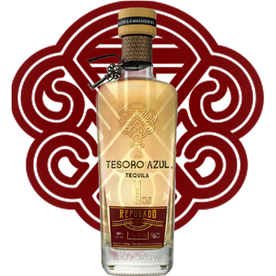 Tesoro Azul Reposado Tequila 750ml bottle