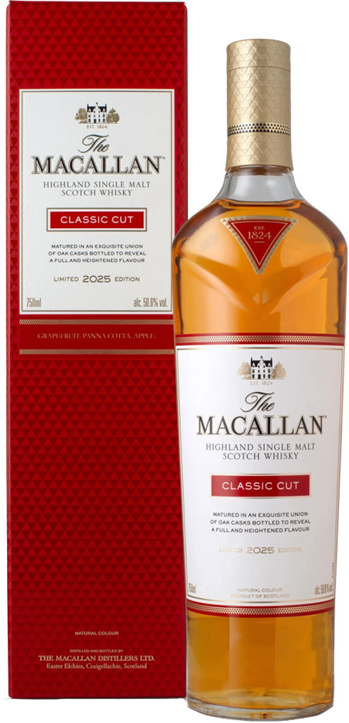 Macallan The Classic Cut Single Malt Whisky 2025 750ml