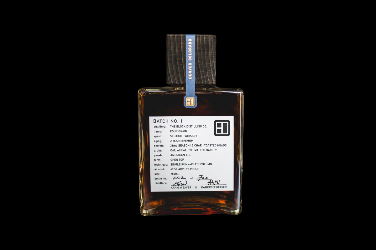 The Block Distilling Four Grain Straight Whiskey Batch 05 750ml