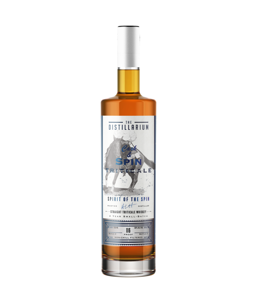 The Distillarium Cask & Spin Straight Bourbon 750ml bottle