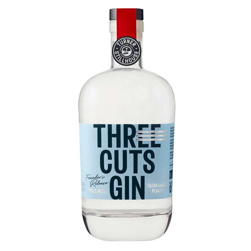 Three Cuts Founders Release Citrus Rose Tasmania Gin 750ml bottle