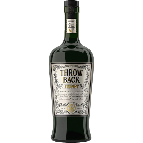 Throw Back Fernet 750ml bottle