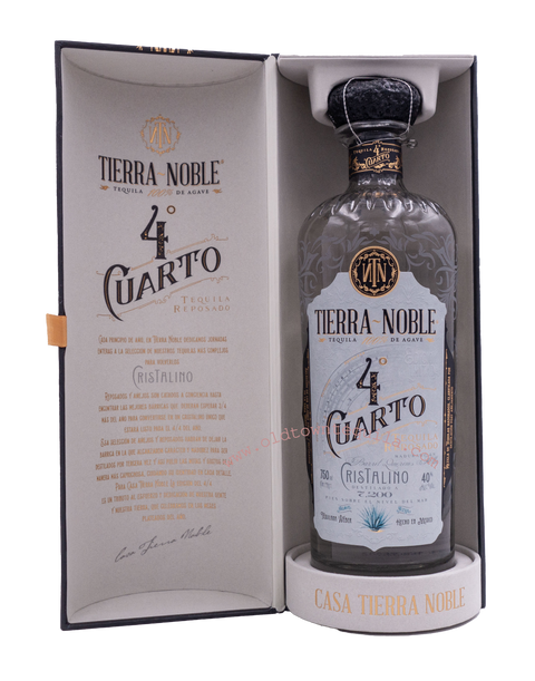 Tierra Noble 4 Cuarto Tequila Cristalino 750 ml