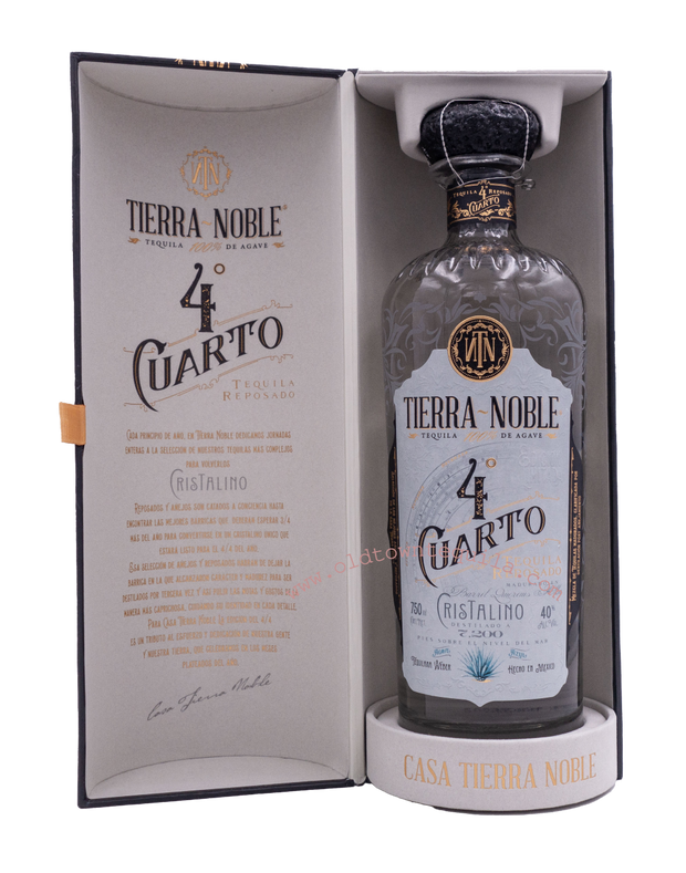 Tierra Noble 4 Cuarto Tequila Cristalino 750 ml