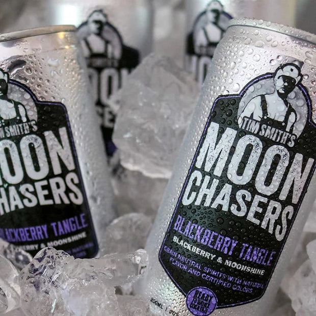 Tim Smith's Moon Chasers Blackberry Tangle Moonshine (4 pack) 200 ml