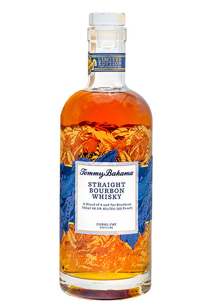 Coral Cay Tommy Bahama Limited Edition Straight Bourbon Whisky 750 ml