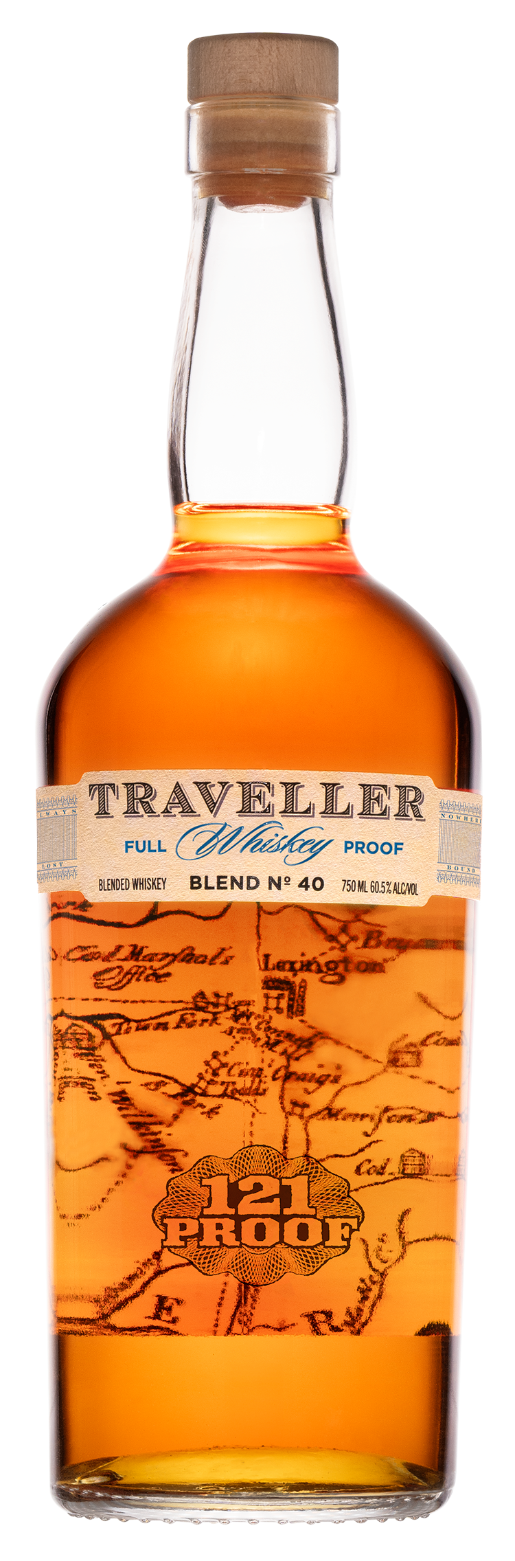 Traveller Full Whiskey Proof Blend 40 121 Proof 750ml