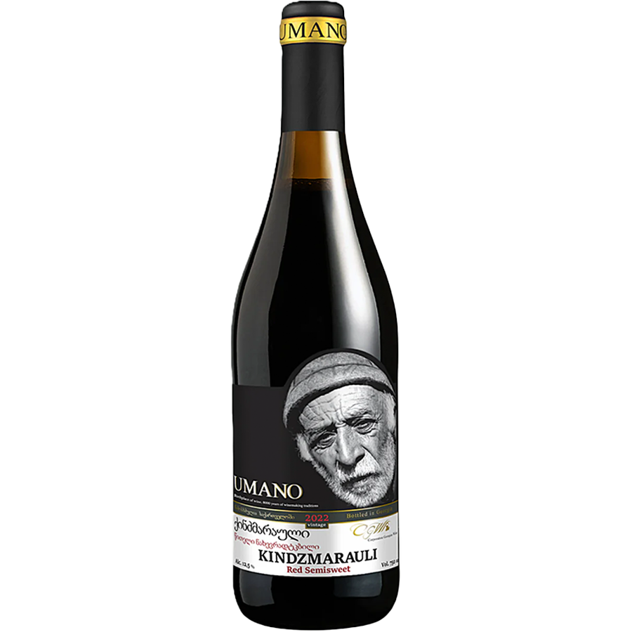 Umano Kindzmarauli Semi Sweet Red Wine 750ml bottle