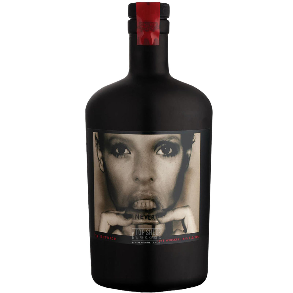 Lip Service Straight Rye Whiskey 750 ml bottle