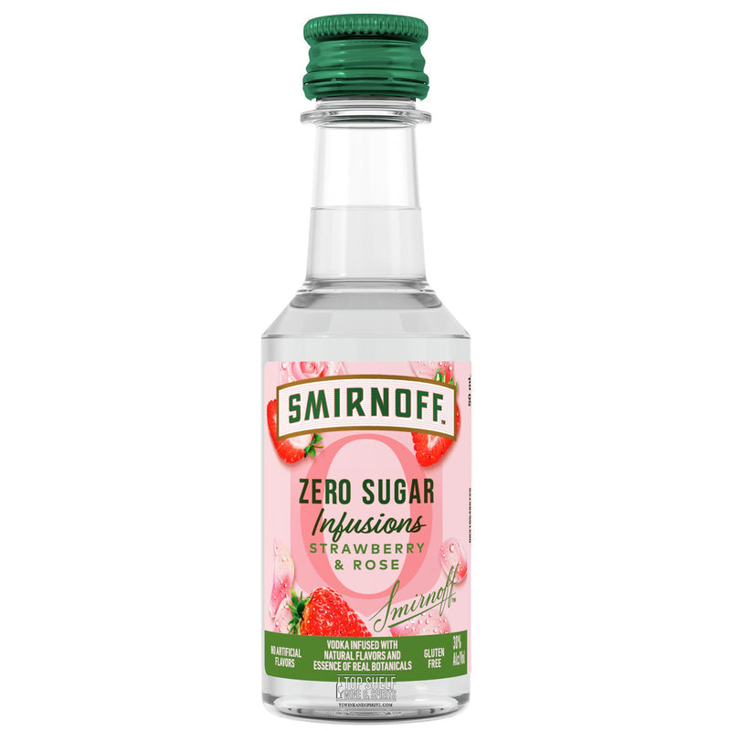 Smirnoff Zero Sugar Infusions Strawberry and Rose 10 pk 50 ml