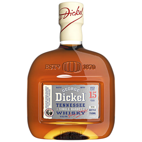 Top Shelf - George Dickel 15 Year Single Barrel Private Selection #4 15 year 750 ml