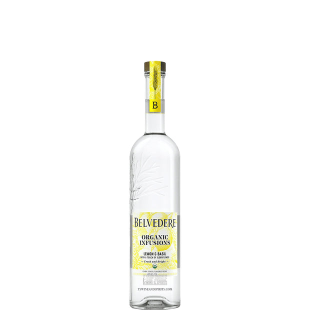 Belvedere Organic Lemon and Basil 10pack 50 ml