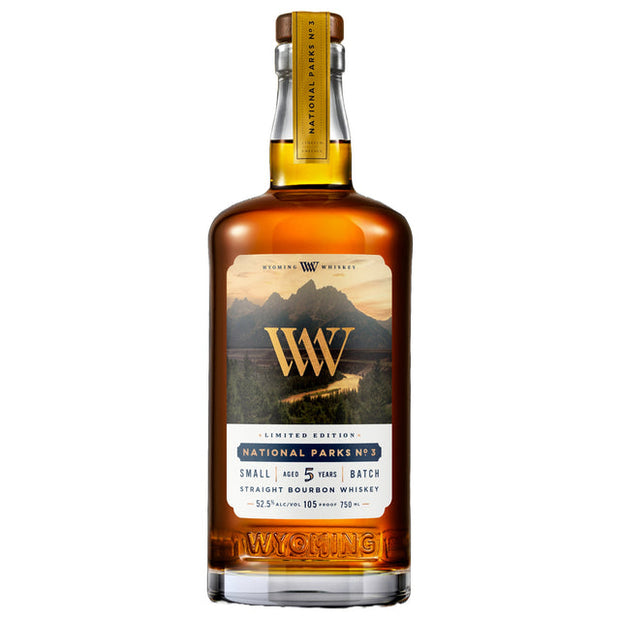 Wyoming Whiskey Limited Edition National Parks No 4 Small Batch 5 year 750 ML