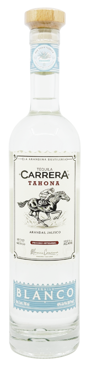 Tequila Carrera Tahona Blanco 700ml bottle