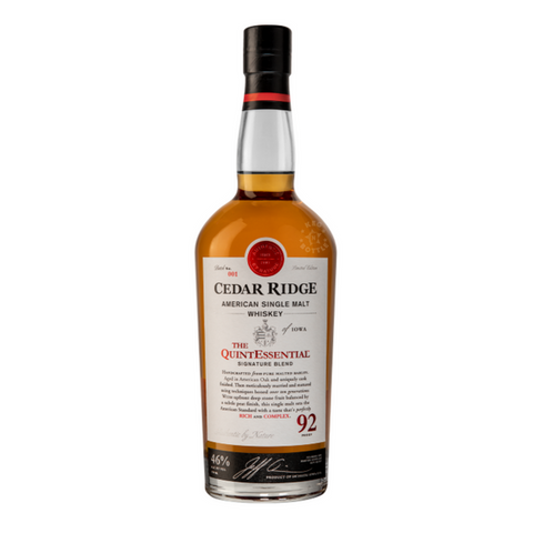 Cedar Ridge The Quintessential American 750ml