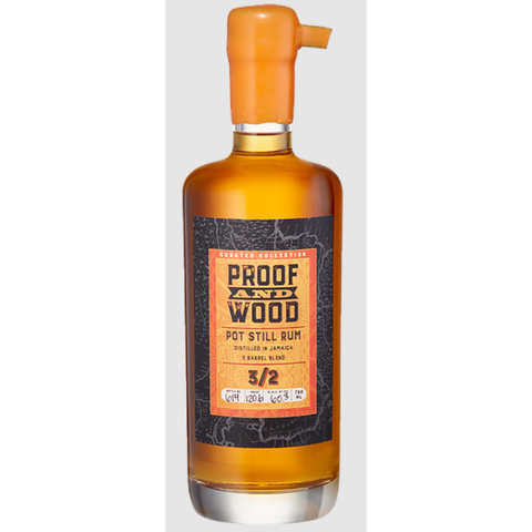 Proof and Wood 3/2 Pot Still Rum 750 ml