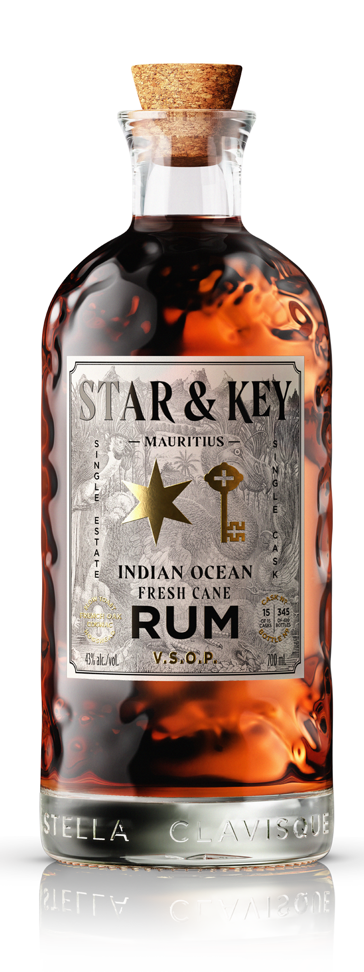 Star & Key Single Cask VSOP 700 ml