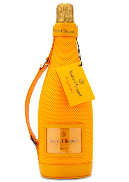 Veuve Clicquot Brut Rose Sun Totem by Yinka Ilori