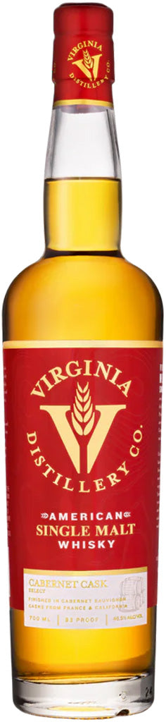 Virginia Distillery Co American Single Malt Cabernet Cask Select 700ml