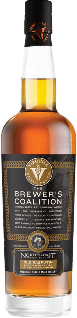 Virginia Distillery Co The Brewer's Coalition Old Rasputin Stout Cask Finish single malt whisky 750ml