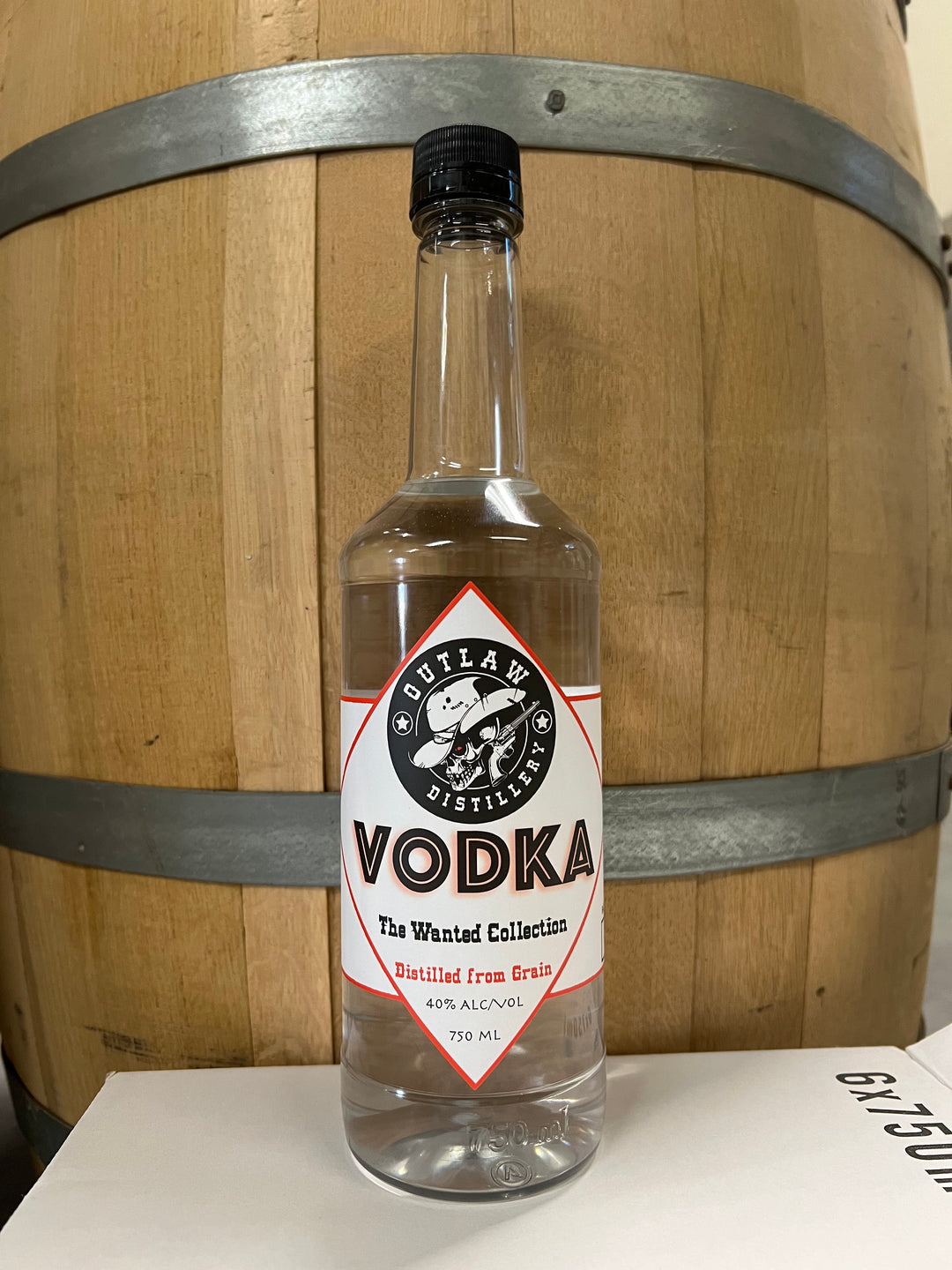 Outlaw Distillery Vodka The Wanted Collection 750 ML