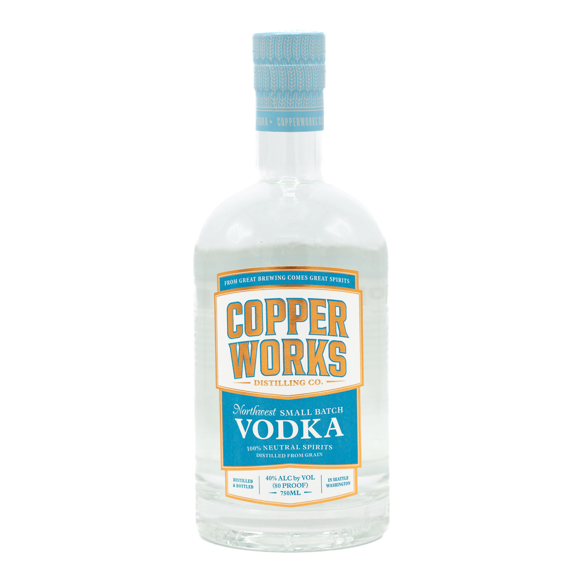 Copperworks Vodka 750 ml