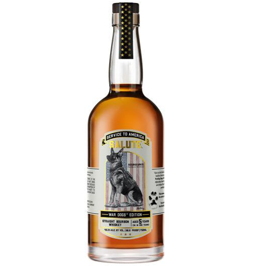 Heritage Distilling Service to America Salute Whiskey War Dogs 750ml bottle
