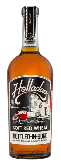 Holladay Soft Red Wheat Boottled In Bond 6 year 750 ML