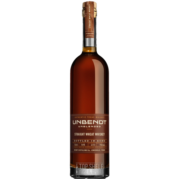 Unbendt Unblended Straight Wheat Whiskey 750 ml
