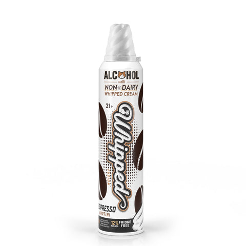 Whipped Fusion Espresso Martini Alcohol-Infused Whipped Cream 200ml can