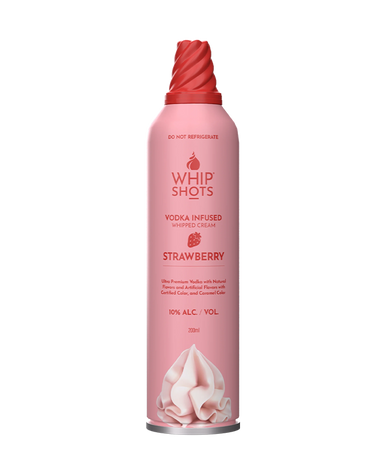 Whip Shots Vodka Infused Strawberry Whipped Cream 200 ml