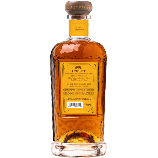 Jypsi Tribute Double Barreled Bourbon 4 year 750 ML