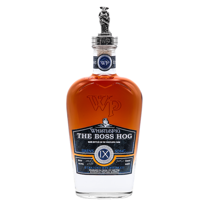 WhistlePig The Boss Hog Sirens Song IX Straight Rye Whiskey (102.5 Proof) 750 ml