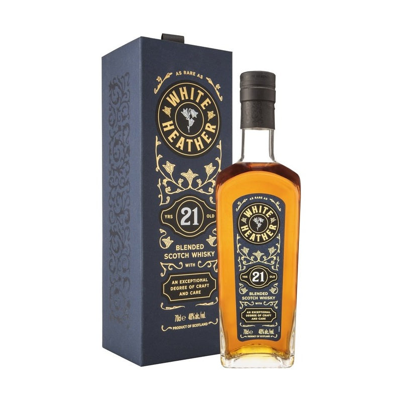 White Heather Blended Scotch Whisky 21 year 700 mL