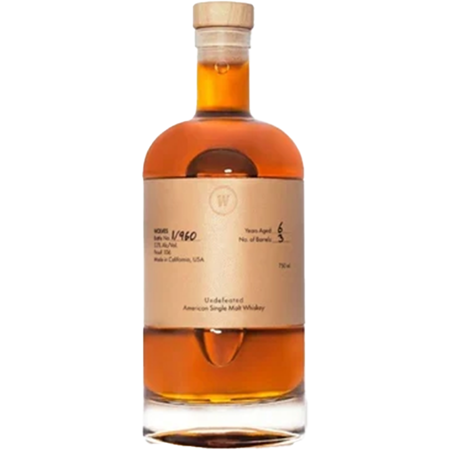 Wolves Whiskey Undefeated 6 Year Single Malt 750ml bottle