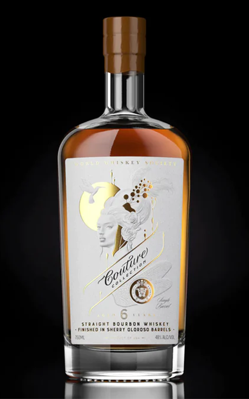 Couture Collection Staright Borbon Whiskey Single Barrel 6 year 750 ML