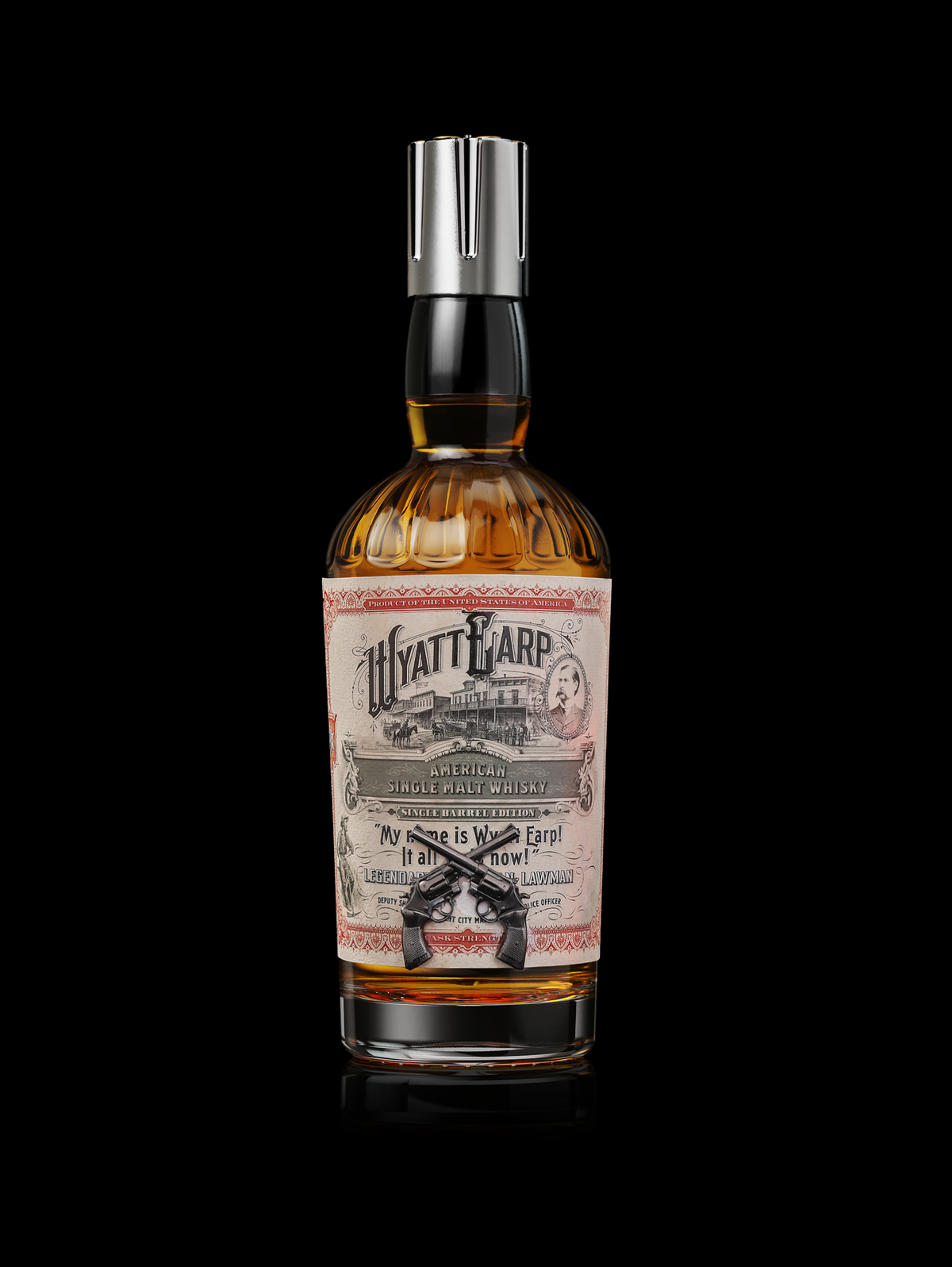 Wyatt Earp Barrel Aged Single Barrel 750ml