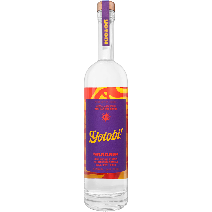 Yotobi Mezcal Artesanal Naranja 750ml bottle