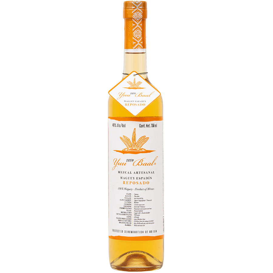 Yuu Baal Mezcal Espadin Reposado 750ml bottle